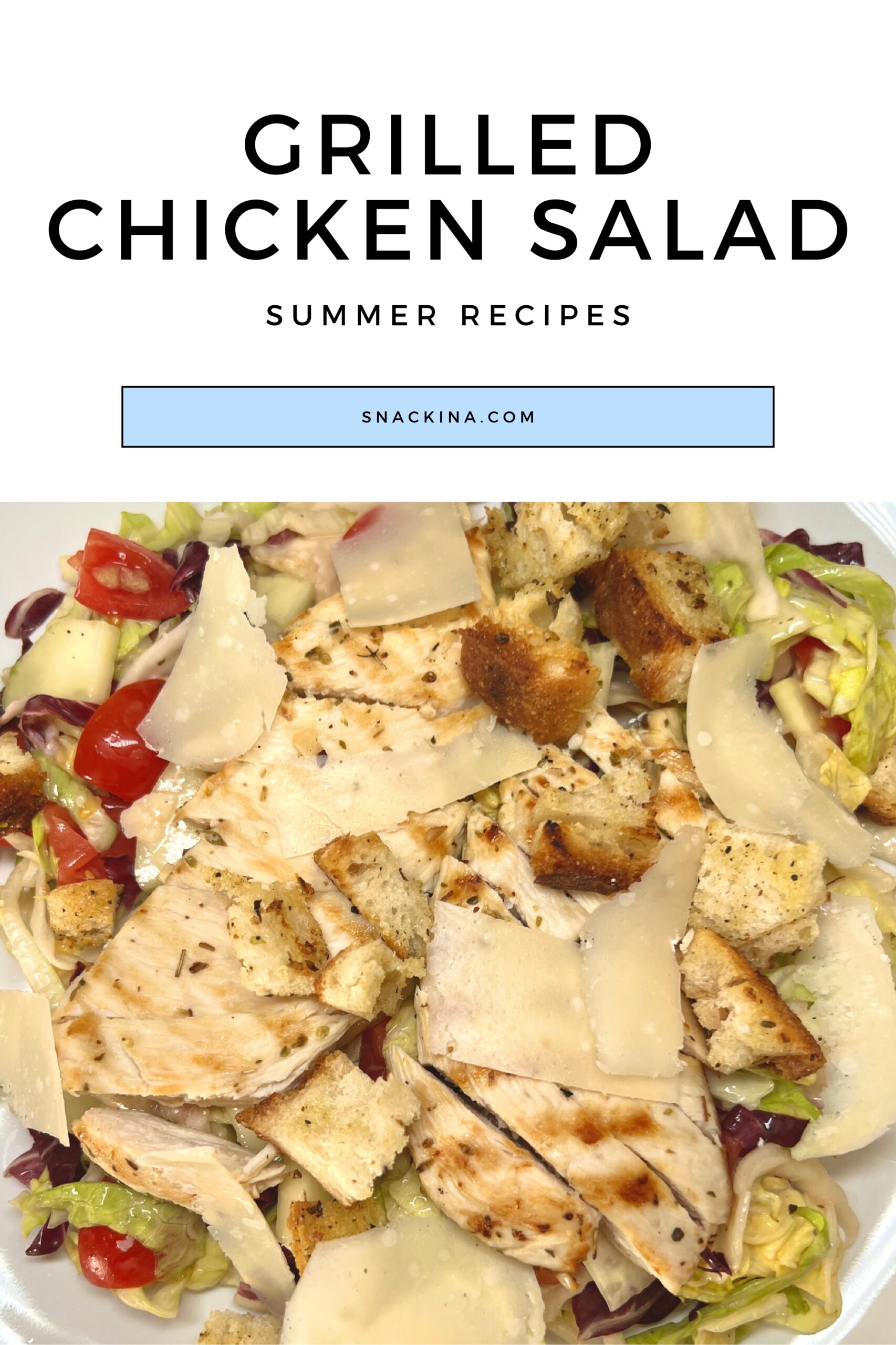 How To Make A Quick Grilled Chicken Salad For Lunch